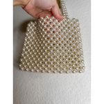 None Pearl Beaded Handbag Photo 5
