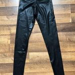 Friday Made in Los Angeles Faux Leather Black Leggings Size Medium Photo 0