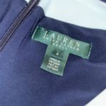 Ralph Lauren Lauren  Dress round neck zip back below knee long sleeves size 6 Photo 7