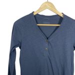 Patagonia  Women’s Mainstay Long Sleeve Henley in Navy Size S Photo 5