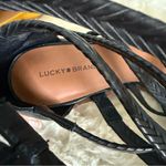 Lucky Brand  Lollyi Black Monty Braid Sandal Photo 7