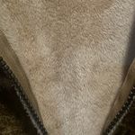 Robert Kitchen leopard print faux fur insulated vest size S/p Tan Photo 3