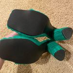 SheIn brand green heels Photo 1
