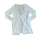 SKIMS  Cotton Cover-Up Tie Front Top White Size XL Photo 3