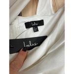 Lulus NWT  Devoted to Fun Ivory One-Shoulder Sleeveless Jumpsuit Classy Chic XL Photo 8