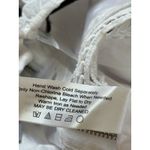 Boston Proper NEW Romper Size 8 White Lace Appliqué Floral Bridal Bachelorette Photo 4