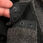 Divided  Silver Metallic Shimmer Bodysuit Size XS Photo 3