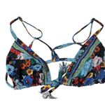Swimsuits For All String Bikini Top & Matching Bottoms Women's Size 20 NEW Blue Photo 1
