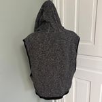 Sweaty Betty  Gray Hooded Sleeveless Zip-Up Vest Size Large Photo 2