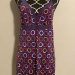 Joe Boxer EUC Purple & Pink Retro Circle Design Dress size large Photo 0