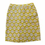 Boden Danby Pull On Floral Mini Skirt Yellow Size 6 Photo 0