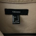 Forever 21 Lightly Used Tan Corduroy Shacket Size S Photo 1