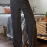 Dorothy Perkins Vintage y2k  long black wide leg dress pants with 8 button front detailing*🖤 Photo 1