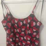 Karl Lagerfeld  "125 vogue" women's size 6 soft black rose flower print dress Photo 4