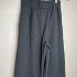 Lululemon Athletica Wide Leg Active Cropped Grey Pants Size 4 Photo 5