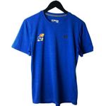 Urban Outfitters Adidas Kansas Jayhawks T Shirt Blue Medium M Basketball University Graphic Tee Photo 1