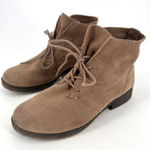 Naturalizer Women's Suede Leather Lace Up N5 Comfort Ankle Boots Brown Size 7 Photo 0