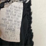 Vintage Authentic Ranchwear Skirt Maxi Tiered Buttons Elastic Waist USA Black Size L Photo 7