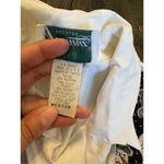 90’s vintage Joanna made in USA Christmas vest blouse snowman shoulder pads med White Photo 4