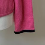 Daniel Bishop Sweater Size Small Pink 100% Cashmere High Heel Rhinestone Vintage Photo 3