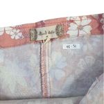 Altar'd State Altar's State Peach Floral Crop Top Women Size Medium | 48-51 Photo 4