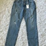 Good American New  Good Classic Skinnyish fit distressed jeans size 0/25 Photo 0
