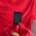 Ralph Lauren  Women's Red Crew Neck T-Shirt Size‎ M Casual Photo 2