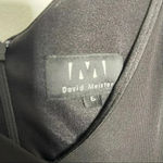 David Meister  Black Sleeveless Dress Size 6 Photo 4