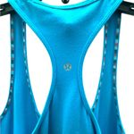 Lululemon Womens Racerback Tank Top Turquoise Blue Photo 4