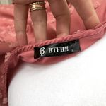 BTFBM Rose Pink One Shoulder Long Sleeve Mini Dress Size Large Photo 4