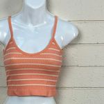 Urban Outfitters  Out from Under Orange Striped Tank size XS/S Photo 3