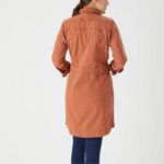 Duluth Trading Shop Square Jacket Dress NEW Medium Brown Photo 10