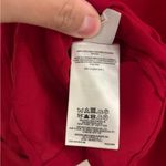 Brooks Brothers  Red Fleece womens long sleeve button down blouse red size 0 NWT Photo 5