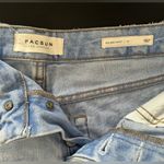 PacSun  Light Blue Denim Jeans Shorts Mid rise cutoffs size 25 Photo 2