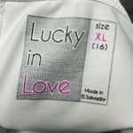 Lucky in Love Tennis Skirt Gray Size XL Photo 6