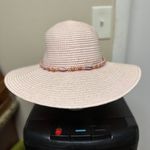 Women's Pink Straw Sun Hat Photo 1