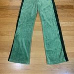 Juicy Couture  Gela Pam Velour Drawstring Tracksuit Pants Green Women's 14 Photo 1