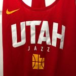 Nike Women’s NBA Utah Jazz Red Basketball Racer Back Dri Fit Tank Top Size S Photo 1