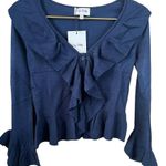 Cry Baby NWT  Selena Button Down Sweater Ruffle Cardigan XS Photo 0