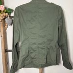 BDG Green Military Button Up Jacket Size Medium Photo 4