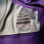 Nike  Dri-Fit Racerback‎ Purple Sports Bra Small Photo 2