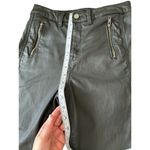 Sanctuary Social Standard by Mid Rise Ankle Skinny Black Coated Sz 28 Photo 5