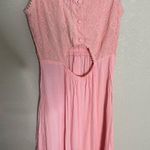 Anthropologie  Blank London Pink Boho Midi Maxi Dress NwT Sample Small Photo 8
