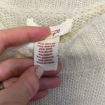 Sundance Abstract Print Mohair, Wool, Cashmere Blend Loose Weave Sweater Sz M Photo 3