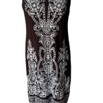 International concepts NWT, Embroidered Sleeveless High Neck Dress, Sz M Photo 8