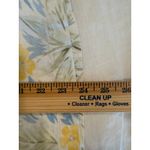 Erika Collection Floral Short Sleeve Top & Crop Pajama Pants Set Sleepwear White Size L Photo 12