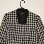 Black Label by Evan Picone Houndstooth Blazer Size 14 Photo 3