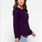 ✨Faith + Zoe Divara Button Back Pullover✨ Blue Size L Photo 4