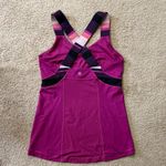 Lululemon  has Pink Strappy Athletic Tank Top Sz8 Photo 6