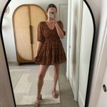 ASOS  Cheetah Spotted Mini Dress Photo 2